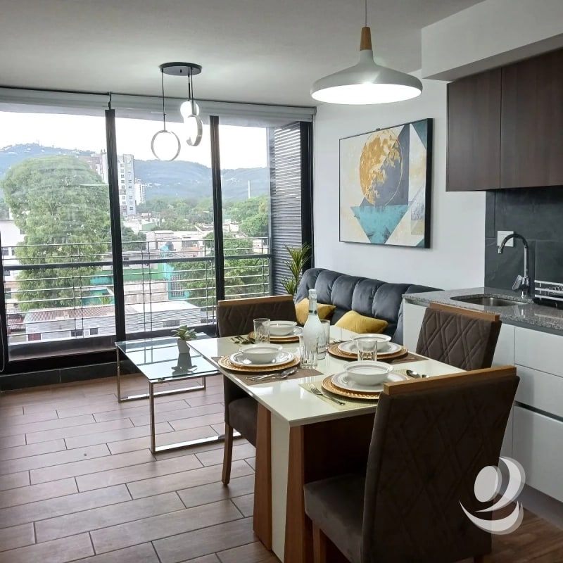 Apartamento Amueblado y Equipado en Renta Zona 14 - 6