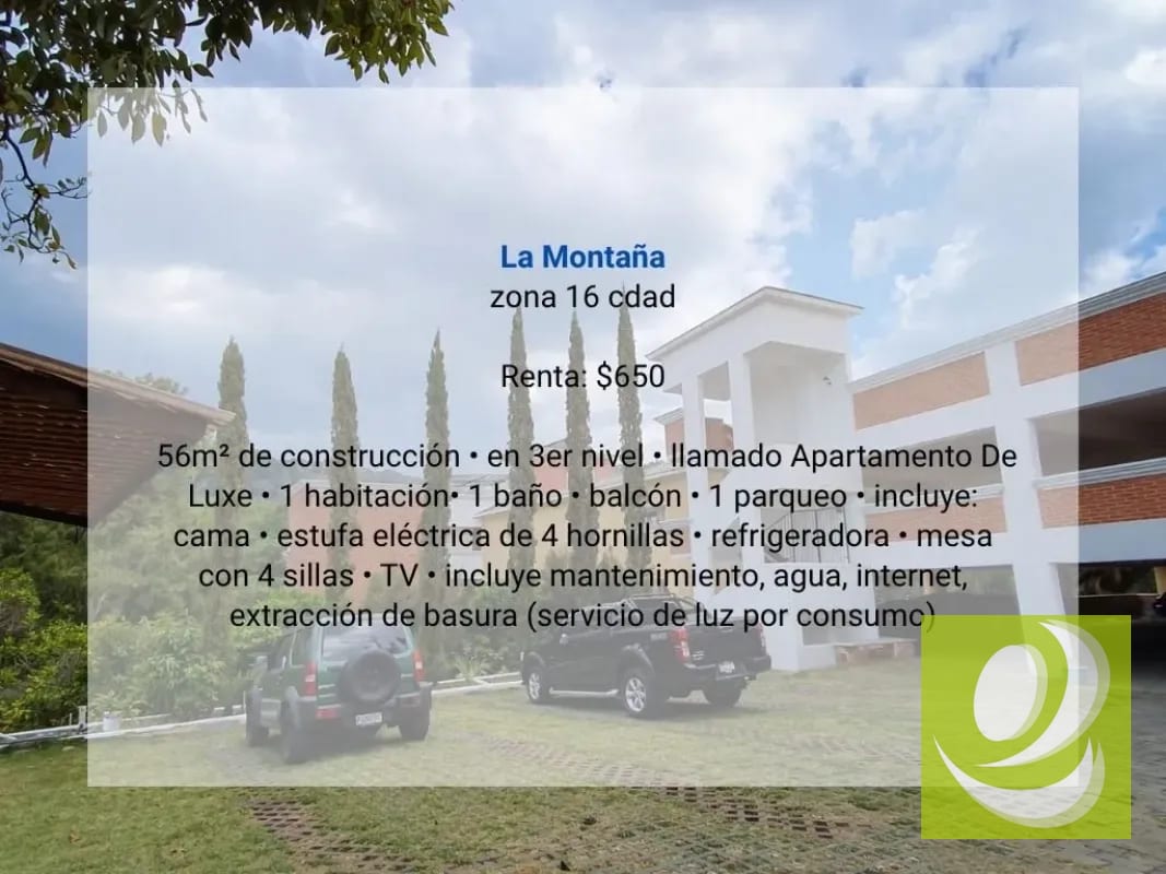 Apartamento en Renta en La Montaña zona 16 cdad — Apartamento en Alquiler en Zona 16, Guatemala, Ciudad — foto 3 de 13