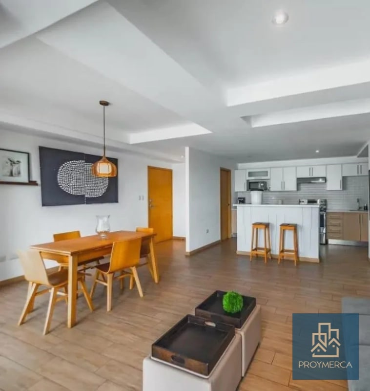 Apartamento amueblado en venta, Edificio City Haus, Zona 10 - 13