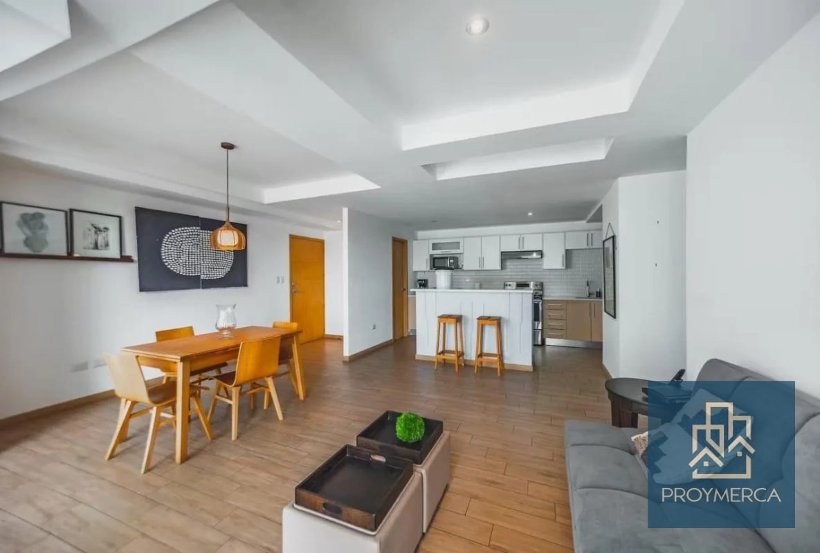 Apartamento amueblado en venta, Edificio City Haus, Zona 10 - 12