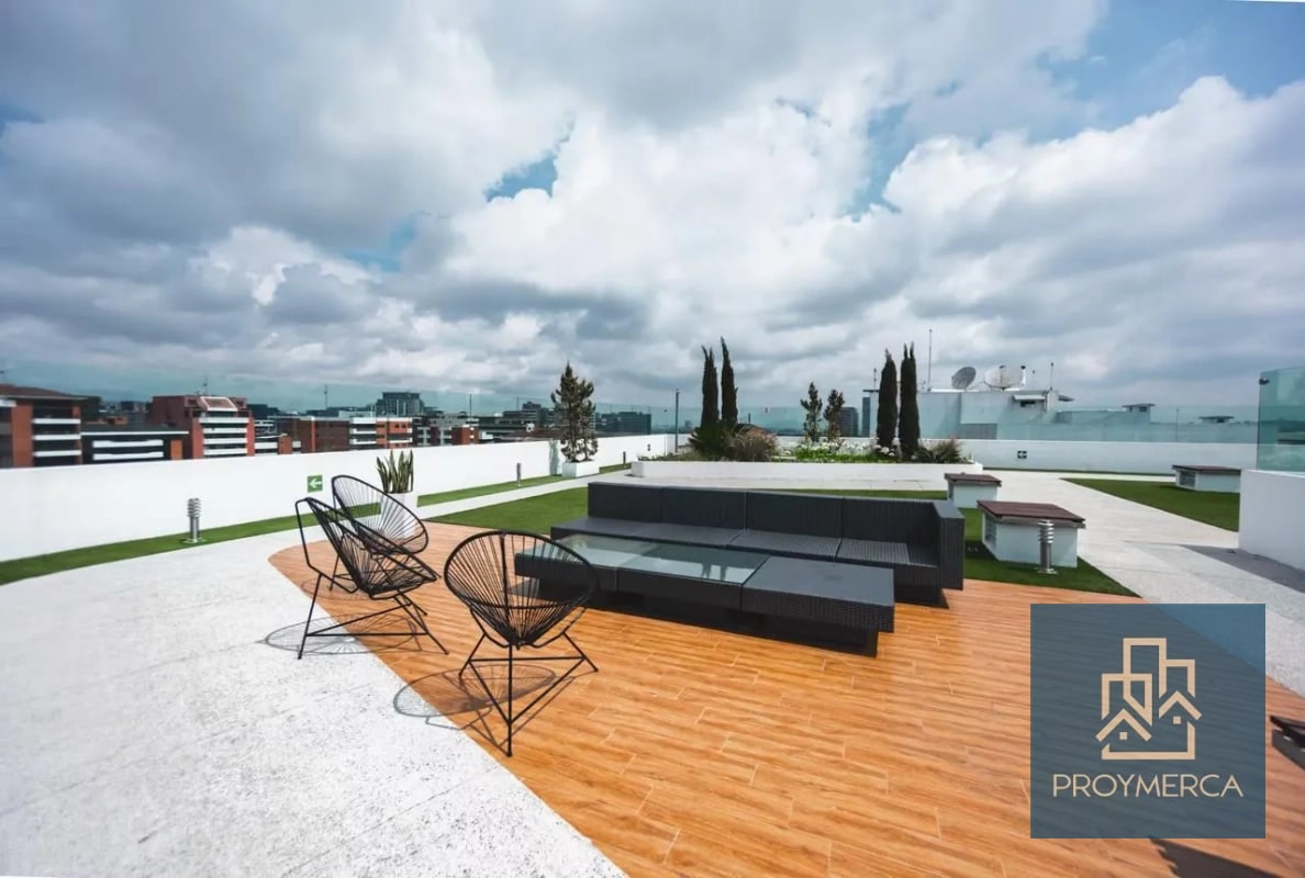 Apartamento amueblado en venta, Edificio City Haus, Zona 10 - 1