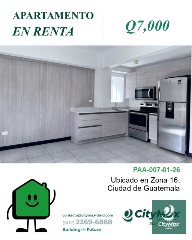 Apartamento en Renta en Zona 16 Ciudad de Guatemala - 9
