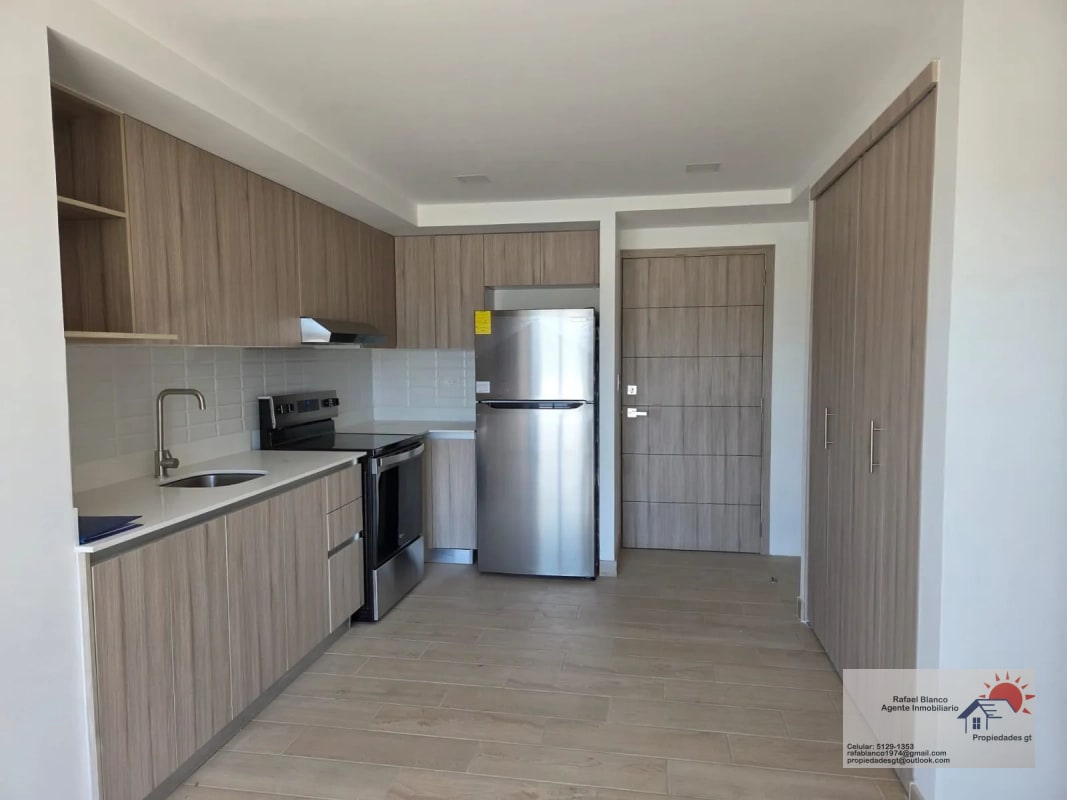 RENTO APTO Z.12 EDIF. ARMONIA REF.6901 *70M2, 3 HAB, 2 BAÑOS, 2 PARQUEOS, BODEGA, LINEA BLANCA Q.6000* - 6