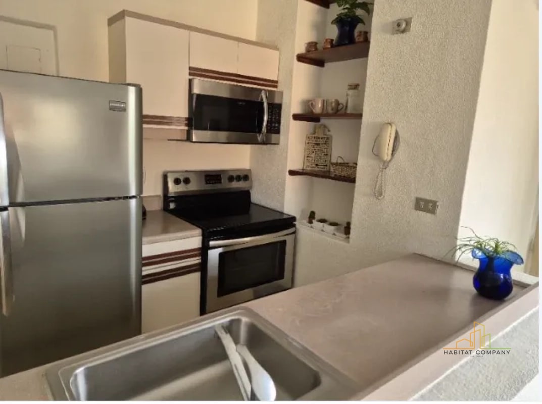 APARTAMENTO AMUEBLADO EN RENTA ZONA 14- CERCANO A LA AVENIDA A LAS AMERICAS- 2dorm/1 parqueo - 4