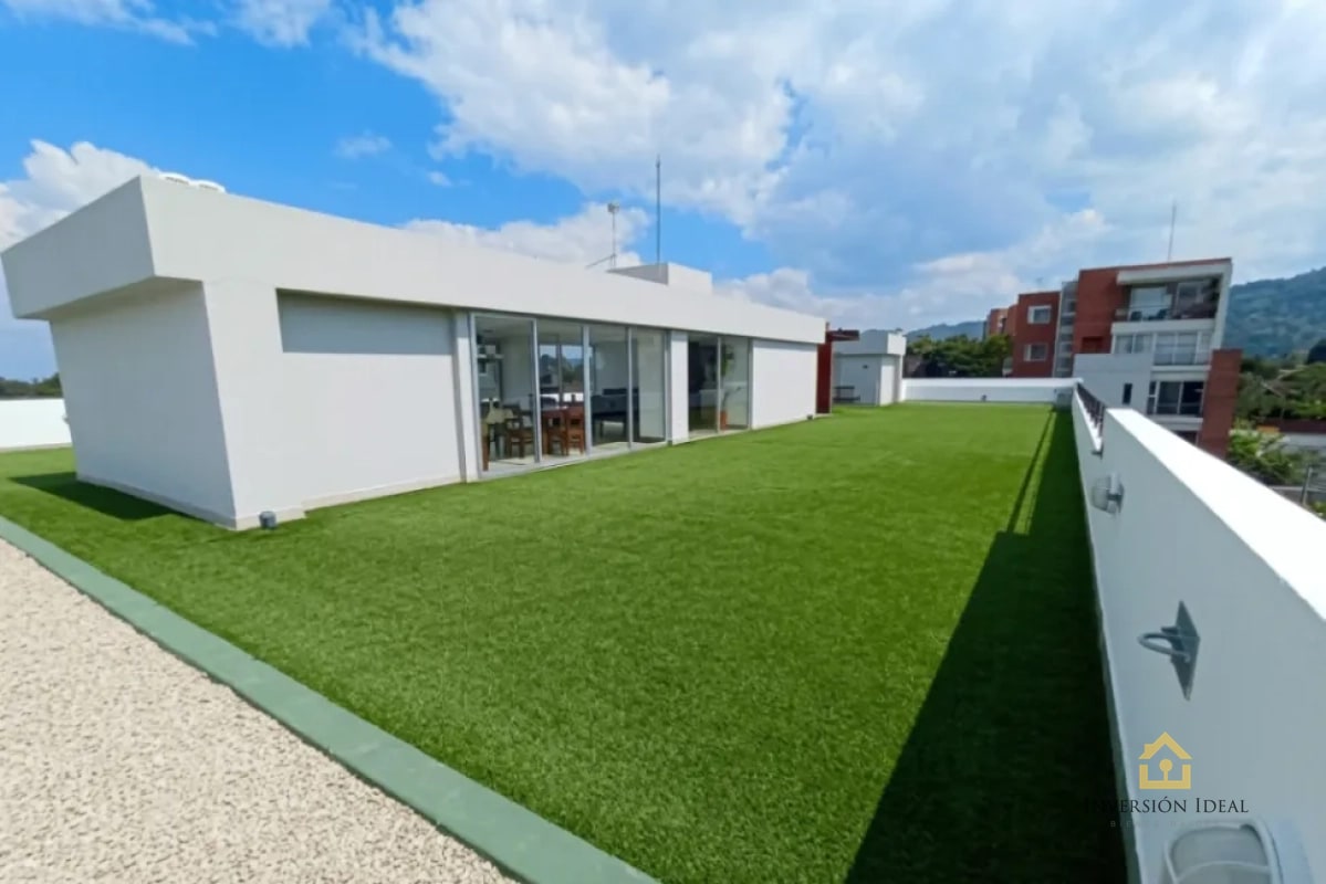 Rento Apartamento Q5,700. 1 HAB. EN EDIFICIO 3-85 CON BALCÓN Y GYM ZONA 15 - 8