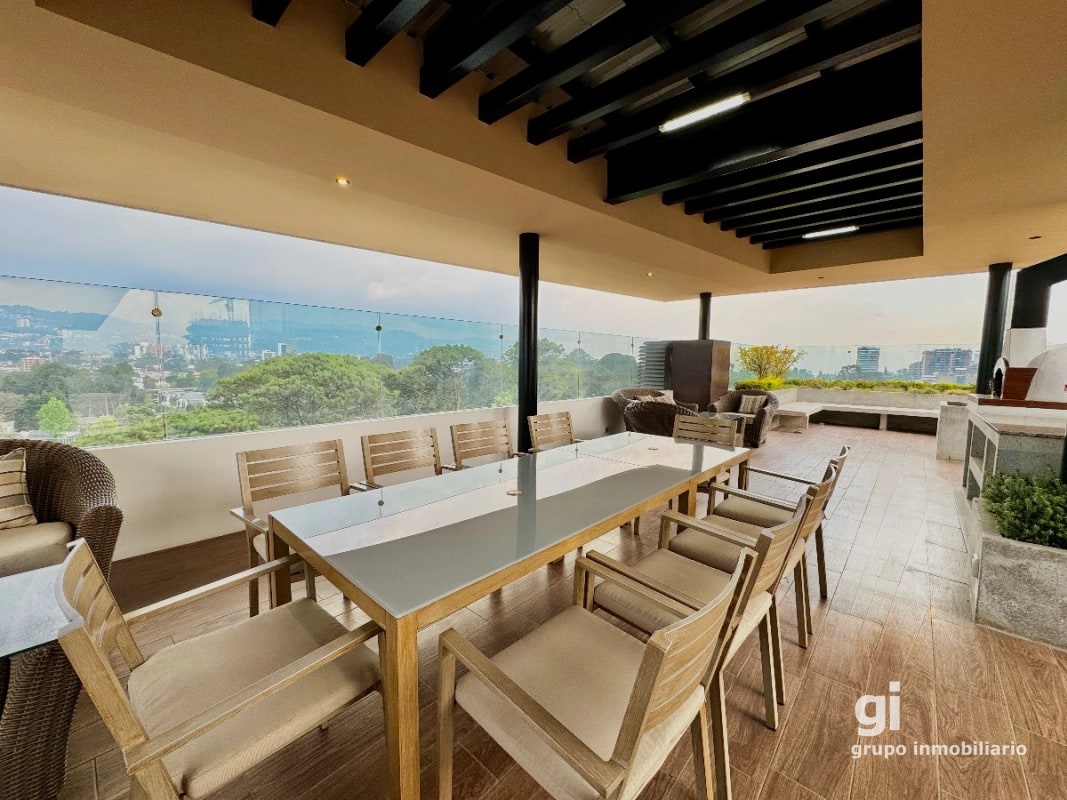 Apartamento de 2 dormitorios en zona 14, amueblado - 4