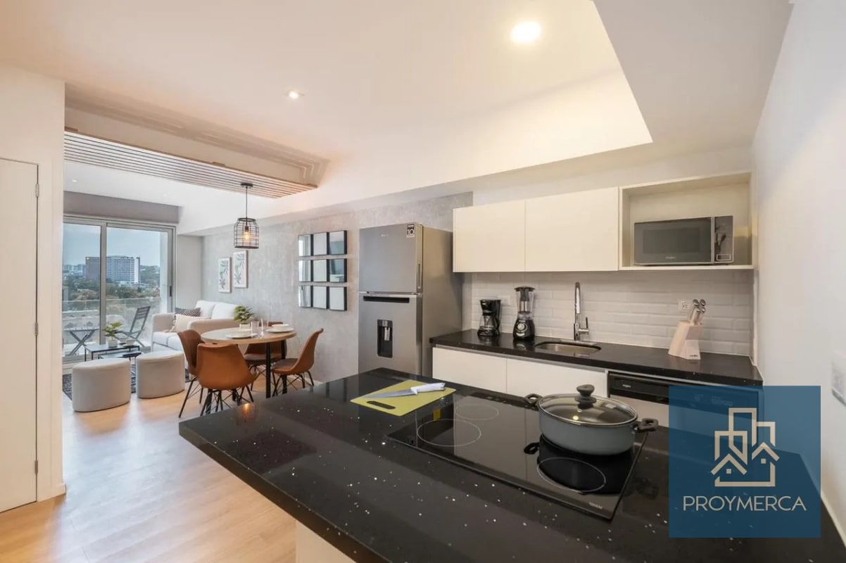Apartamento amueblado en venta, Edificio Narama, Zona 13 - 7
