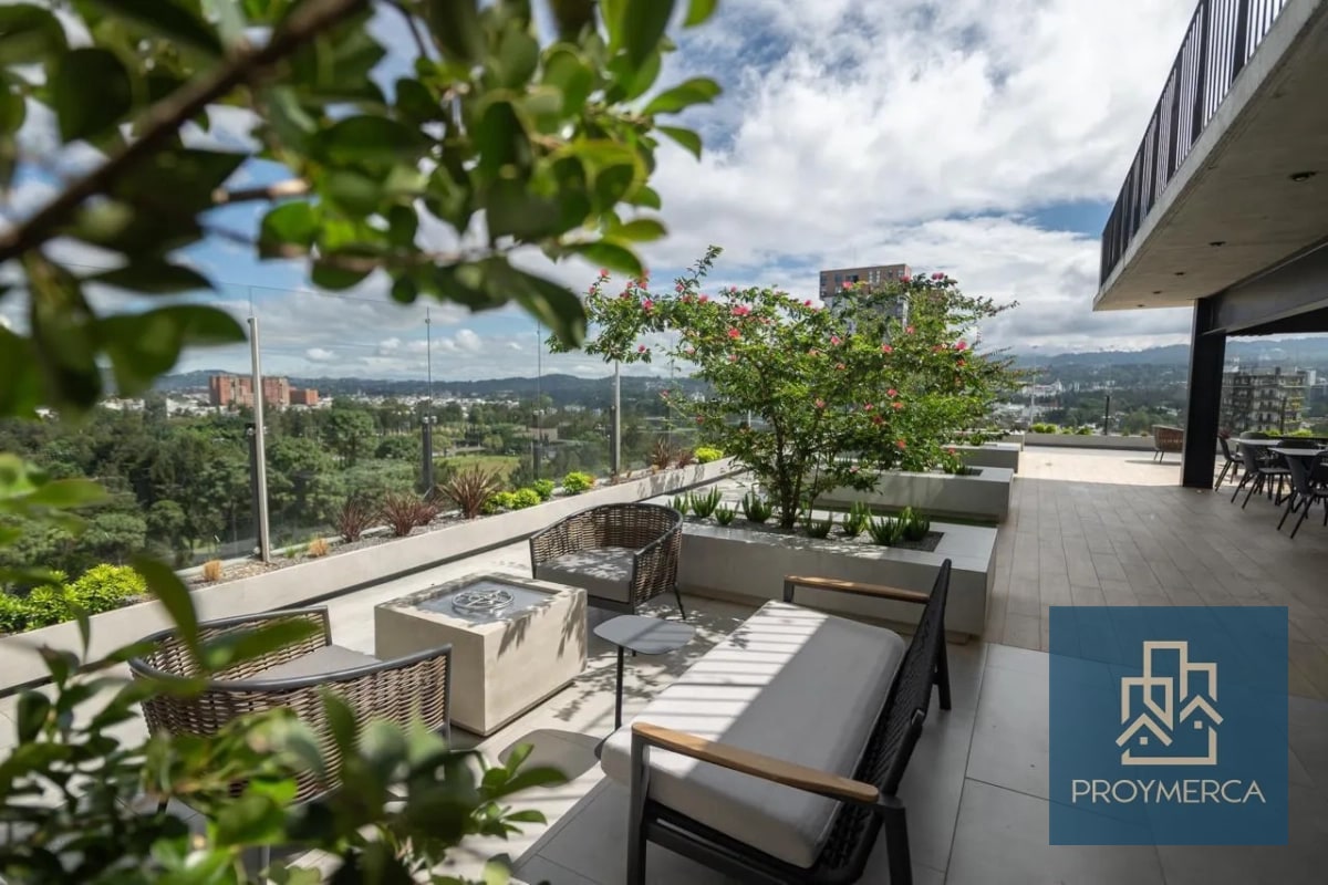 Apartamento en alquiler, Edificio Meraki 10, Zona 10 - 12