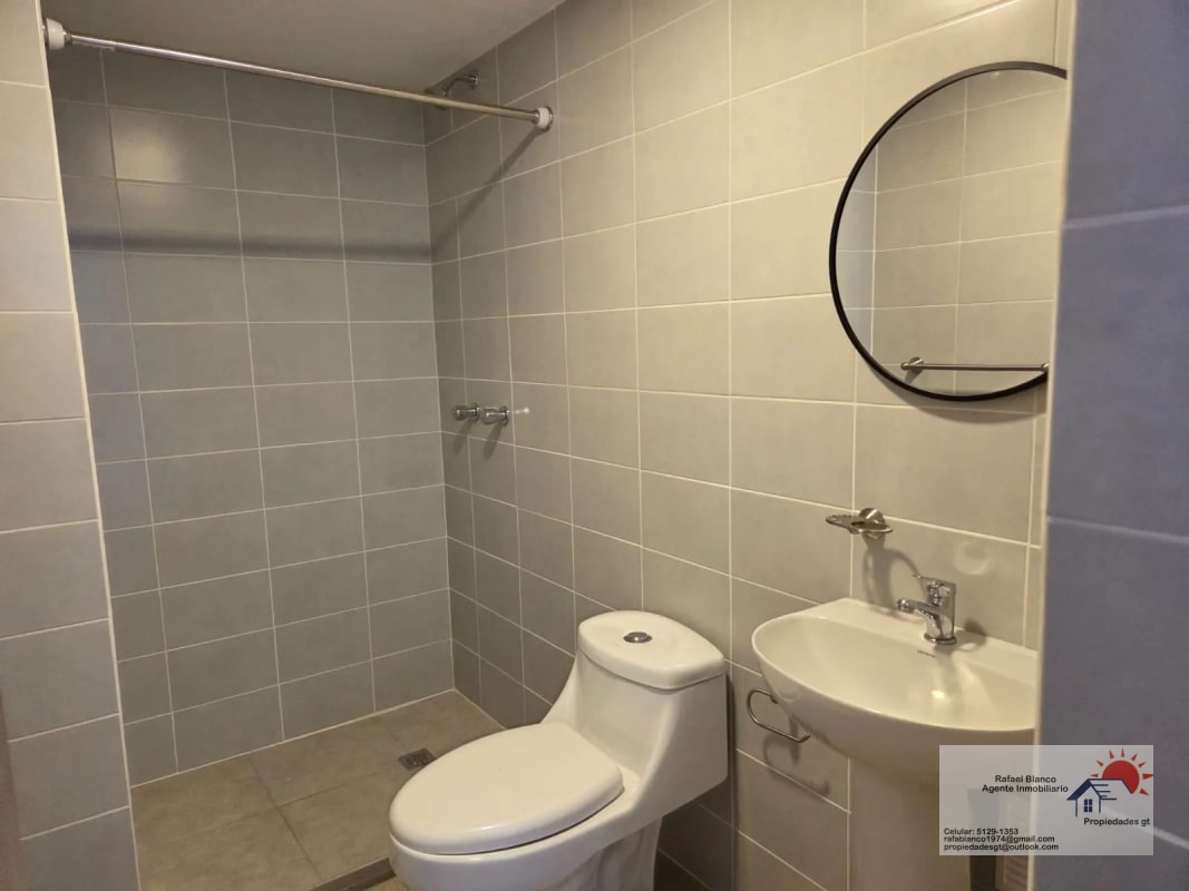 RENTO APTO Z.12 EDIF. ARMONIA REF.6901 *70M2, 3 HAB, 2 BAÑOS, 2 PARQUEOS, BODEGA, LINEA BLANCA Q.6000 NEG.* - 12