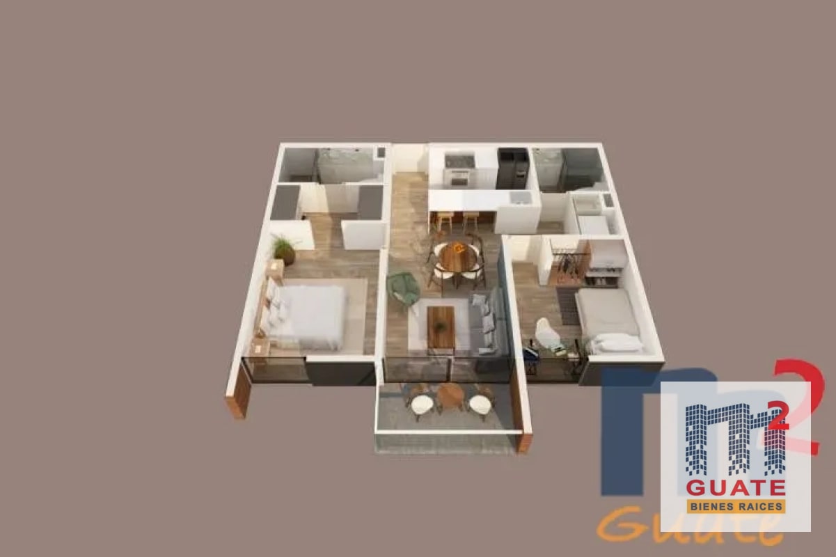 Apartamento de en Venta, Zona 11 - 5