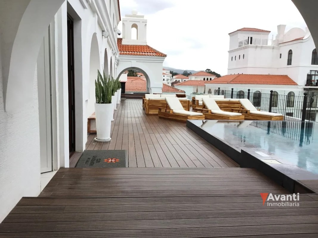 ALQUILER APARTAMENTO ZONA 16, LIRIOS DE CAYALÁ CON TERRAZA - 5