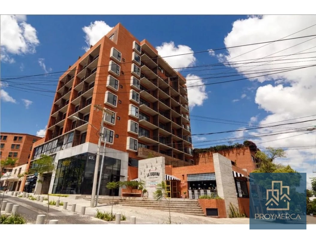 Apartamento amueblado en alquiler, Edificio Cuarto Venezia, 4 Grados Norte, Zona 4 - 9