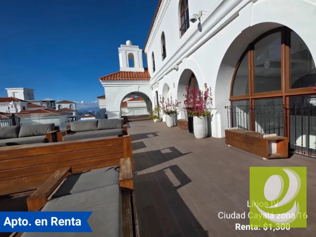 Apartamento en Renta en Lirios, Ciudad Cayalá z. 16 - 14