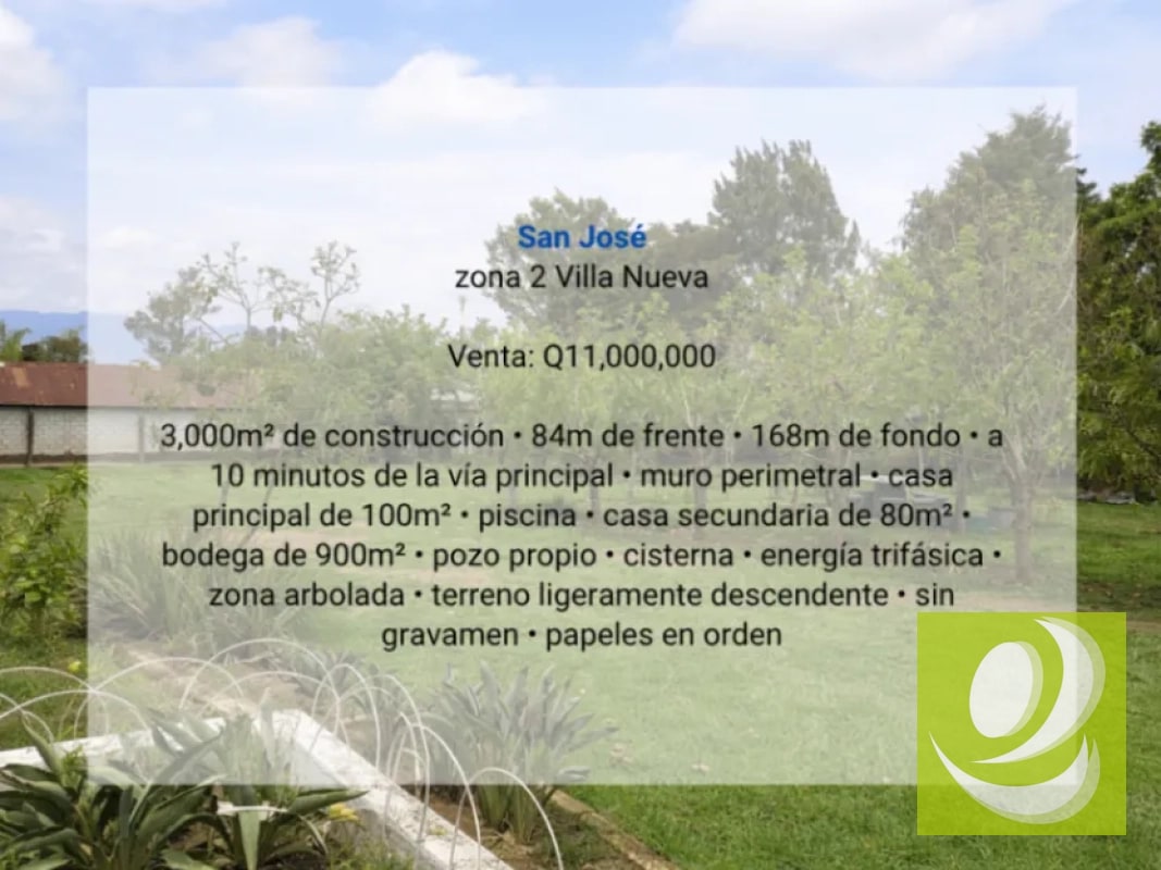Terreno en Venta en zona 2 de San José Villa Nueva - 2