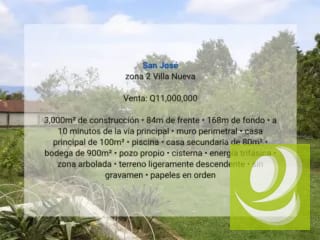 Terreno en Venta en zona 2 de San José Villa Nueva — Terreno en Venta en Villa Nueva, Guatemala, Ciudad — miniatura 13 de 14