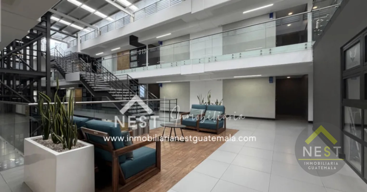 Oficina de 55m² en Renta | Edificio ASCEND - Zona 9 - 10