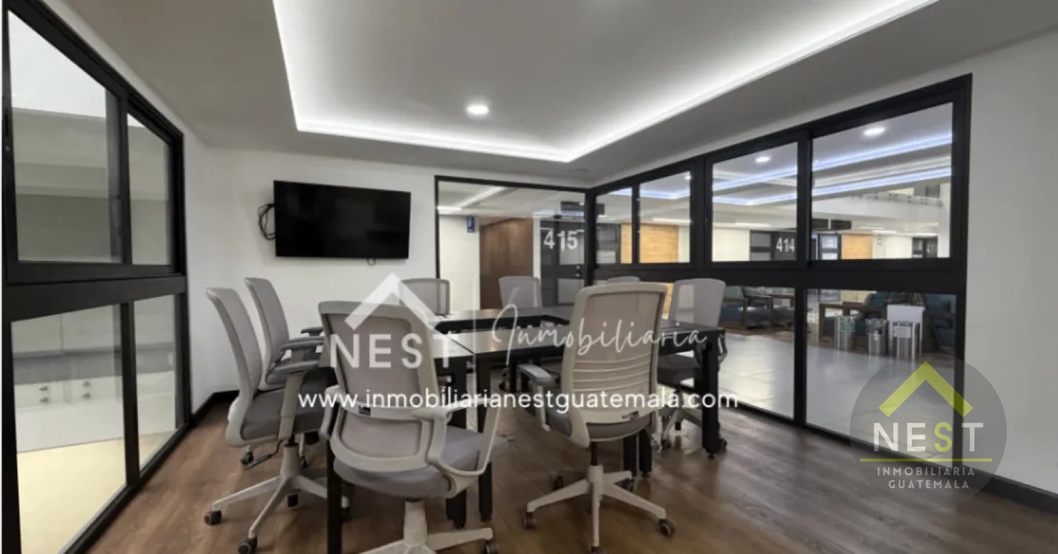 Oficina de 55m² en Renta | Edificio ASCEND - Zona 9 - 8