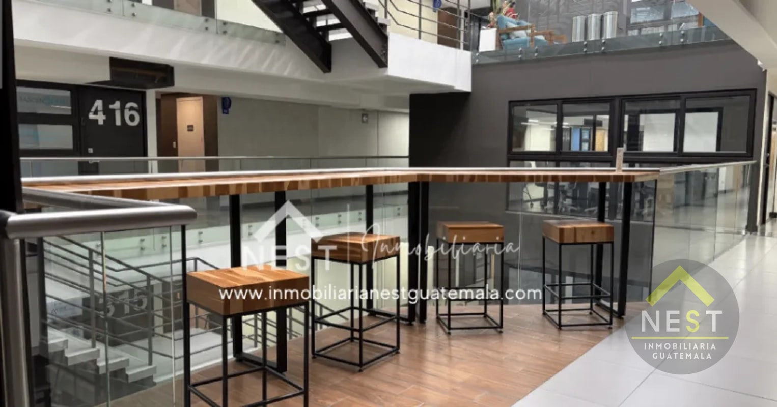 Oficina de 55m² en Renta | Edificio ASCEND - Zona 9 - 7