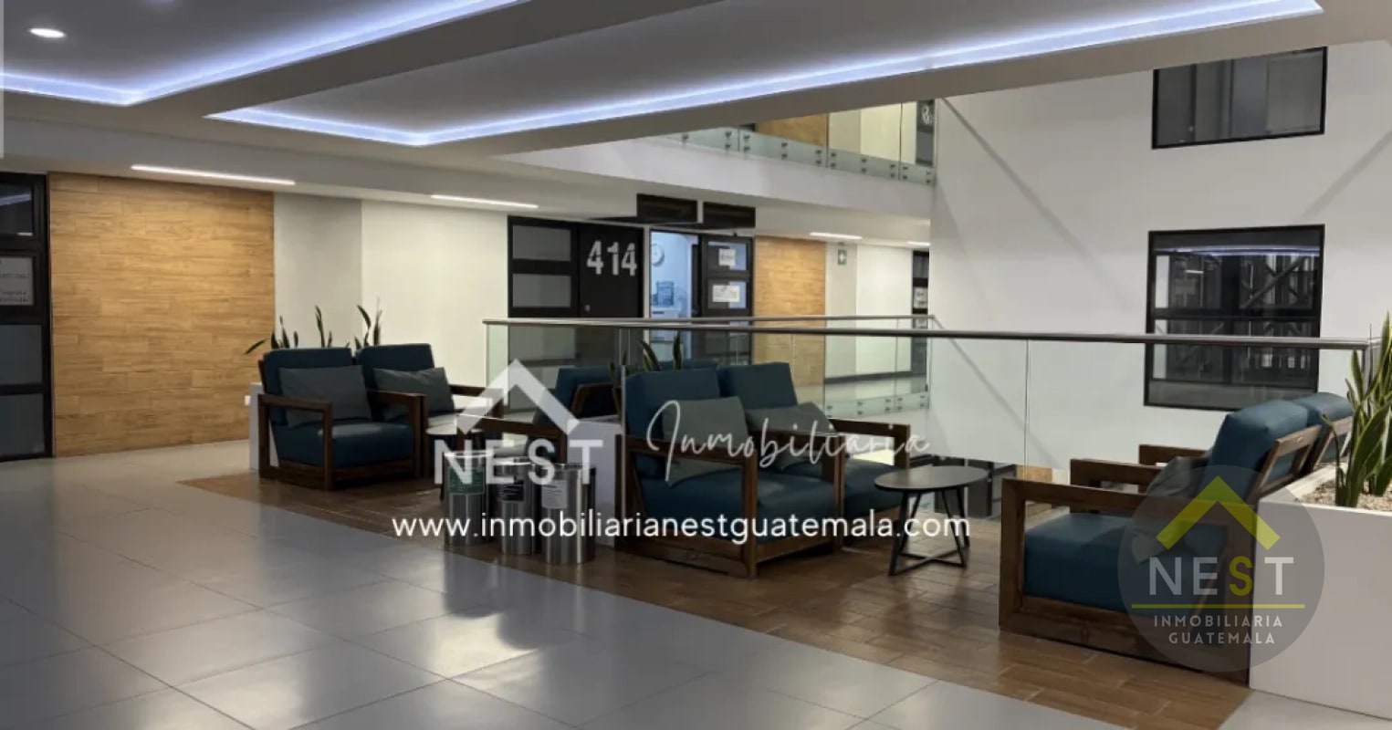 Oficina de 55m² en Renta | Edificio ASCEND - Zona 9 - 6