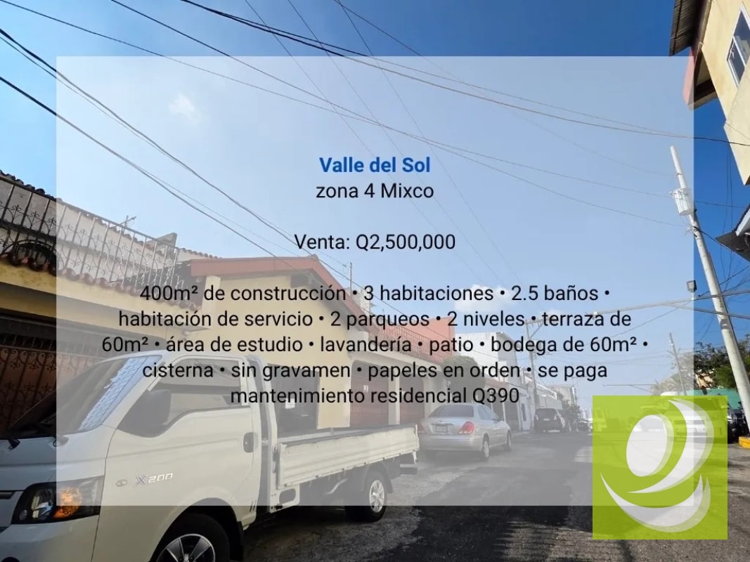 Casa en Venta en Valle del Sol zona 2 Mixco - 2