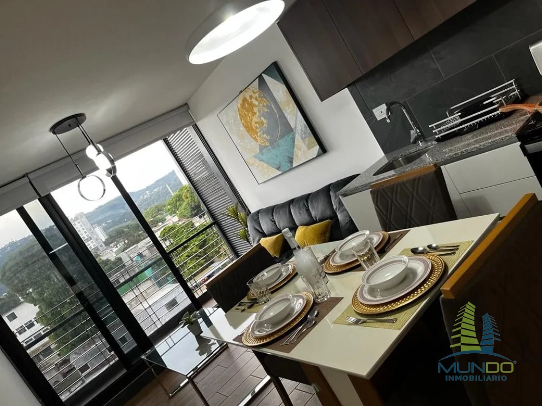 APARTAMENTO AMOBLADO EN RENTA EN ZONA 14 - 3