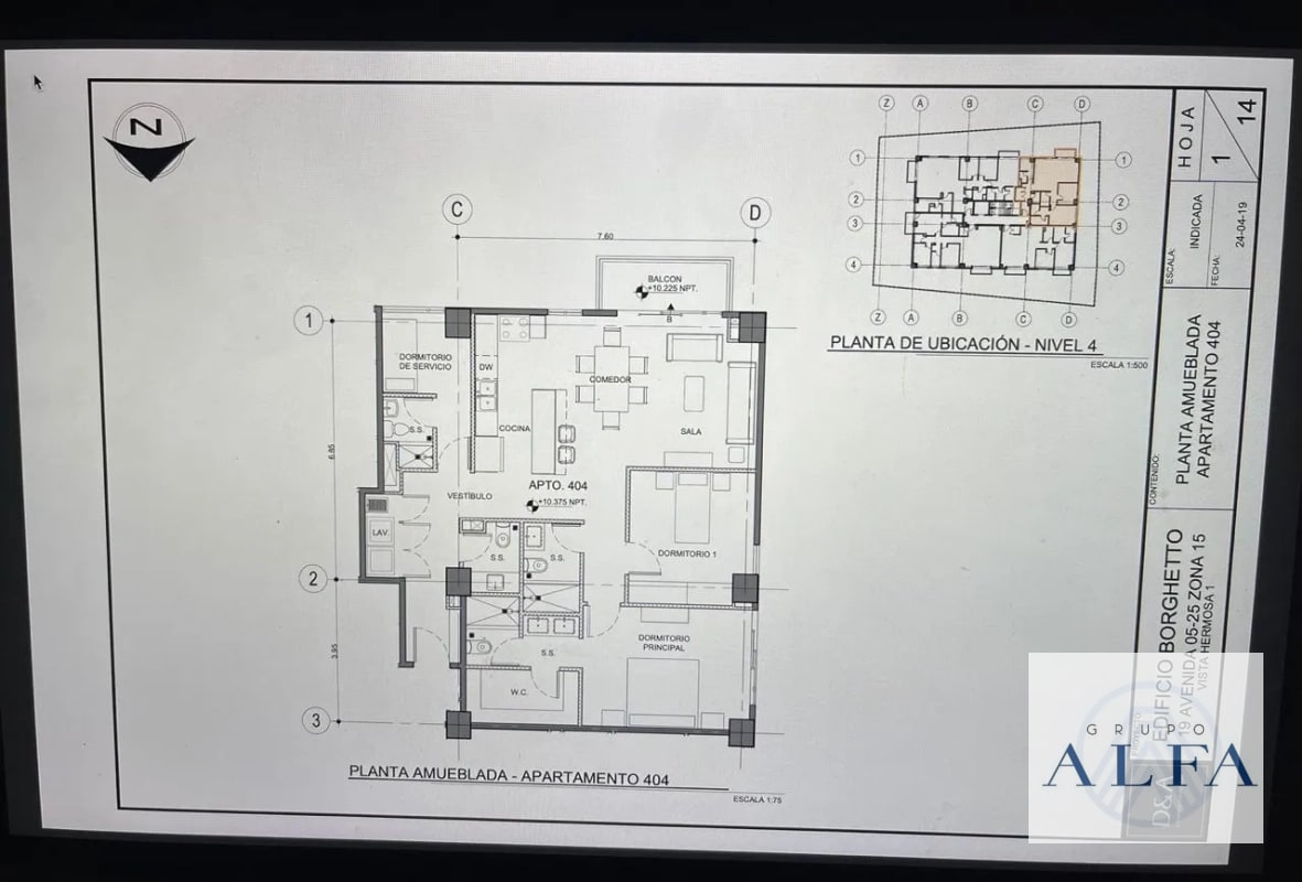 APARTAMENTO VENTA BORGHETTO VHI ZONA 15 - 1
