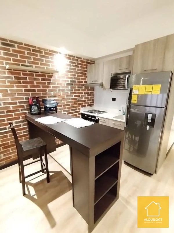 APARTAMENTO AMUEBLADO EN CENTRO VIVO TIPO ESTUDIO  ZONA 1 DE 1 HAB AGT2544 - 3