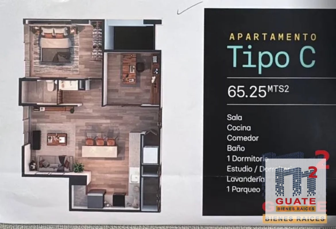 Apartamento en Renta, Zona 10 - 8