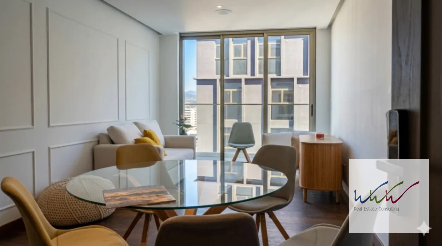 Rento apartamento en edificio Atarah, zona 10 - 9