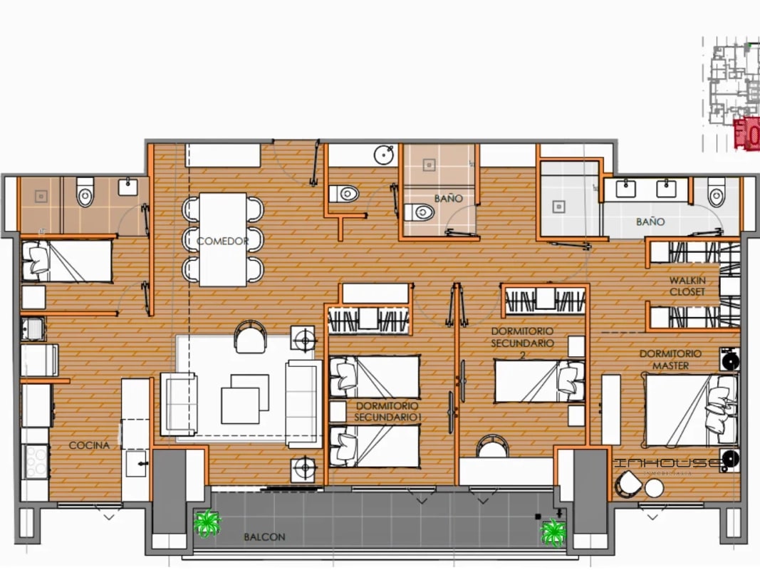 APARTAMENTO EN VENTA ZONA 13 EN PLANOS. - 1