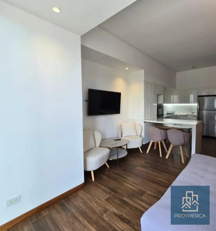 Apartamento amueblado en alquiler, Edificio AVIA, Zona 10 - 7