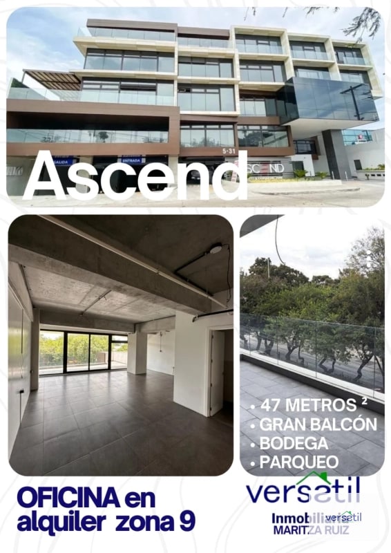 Oficina en Alquiler ASCEND ZONA 9 - 8