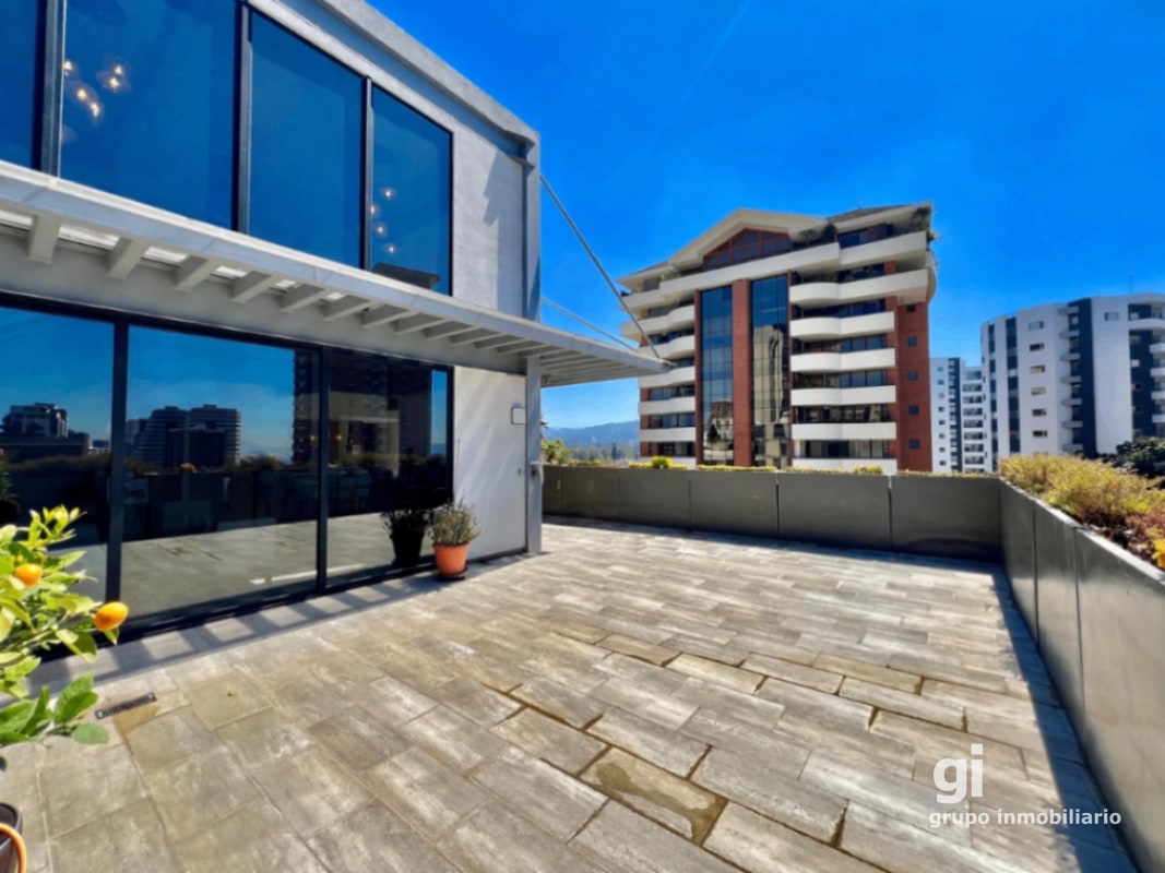 PH industrial, con una gran terraza en renta en zona 14 - 5