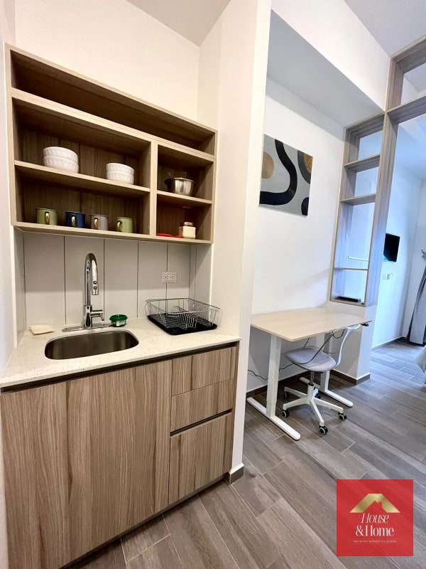 Apartamento en renta zona 13 tipo estudio-amueblado! - 4