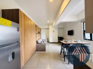 ALQUILER DE CÉNTRICO APART/STUDIO AMUEBLADO - ELEMENTO, ZONA 13 — Apartamento en Alquiler en Elemento Plaza Berlín, Zona 13, Guatemala, Ciudad — miniatura 2 de 8